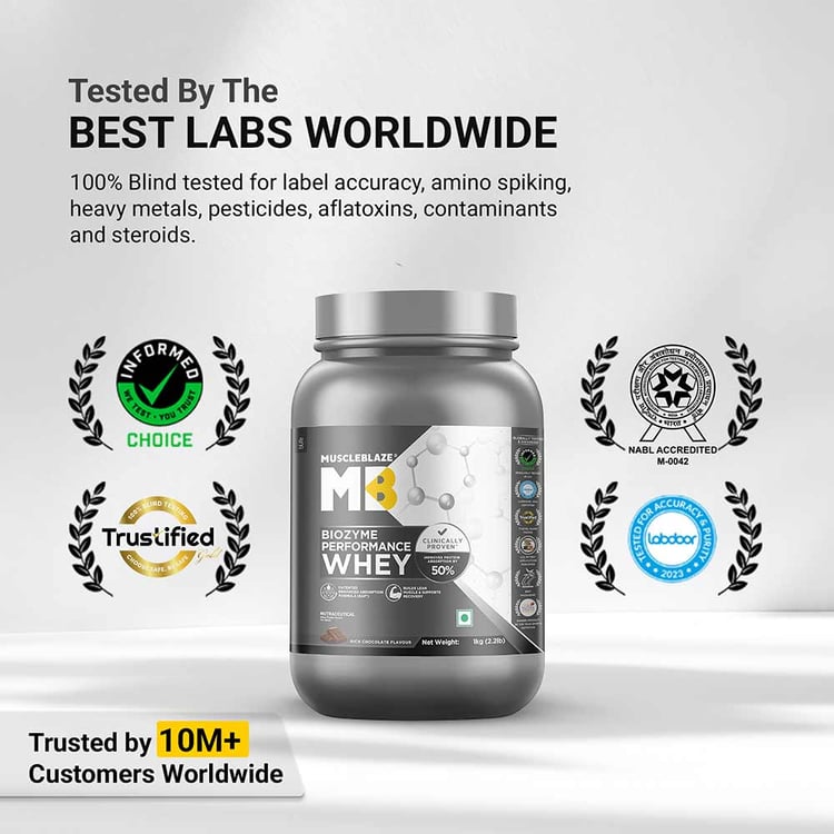 MuscleBlaze Biozyme Performance Whey 5