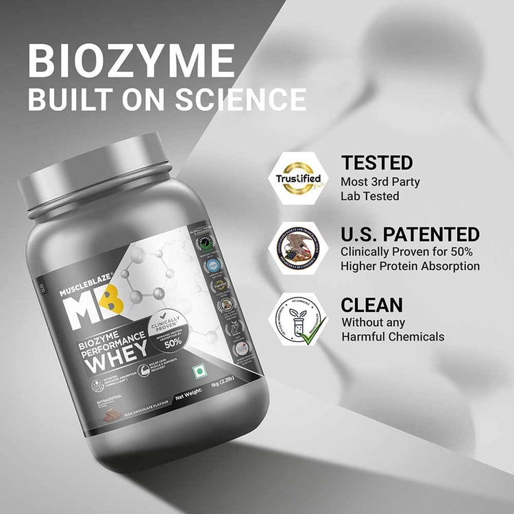 MuscleBlaze Biozyme Performance Whey 4